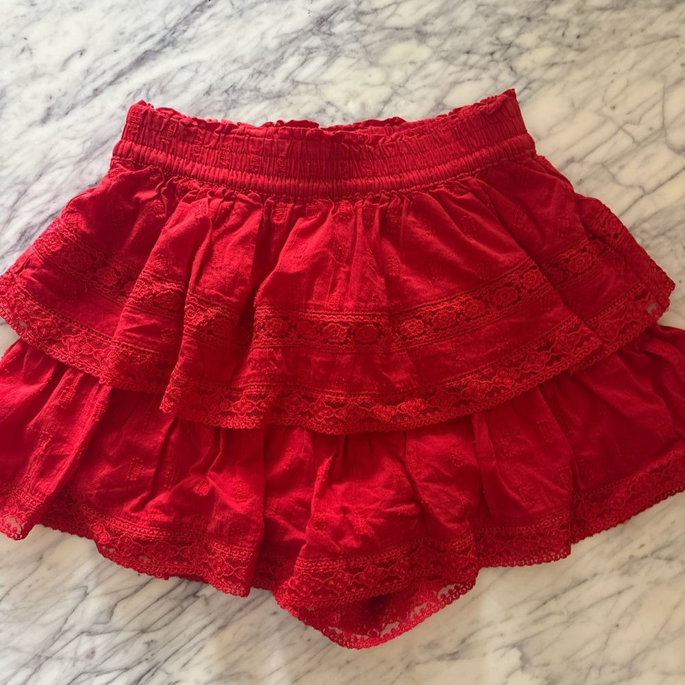 Altar'd State Scarlet Skirt
